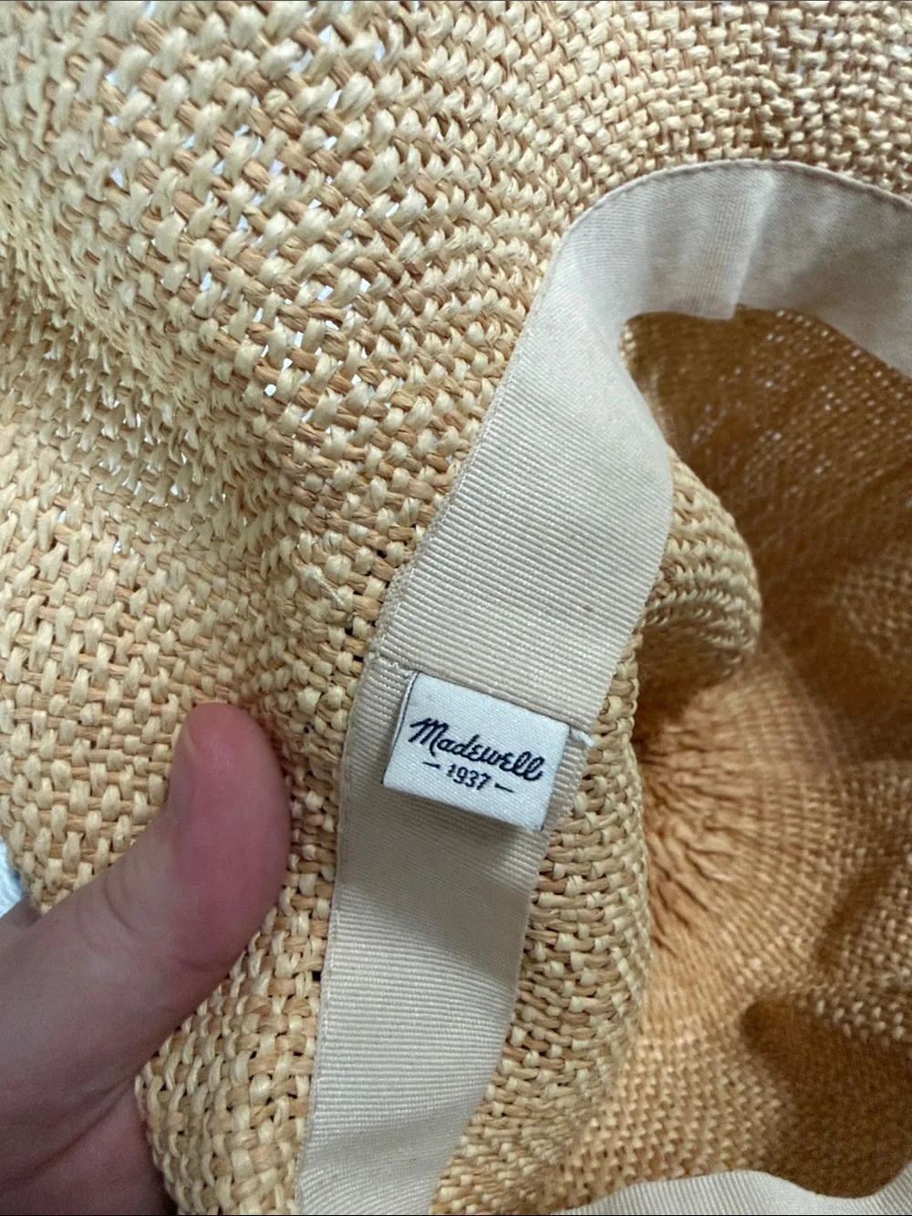 Madewell • Packable Straw Beach Hat